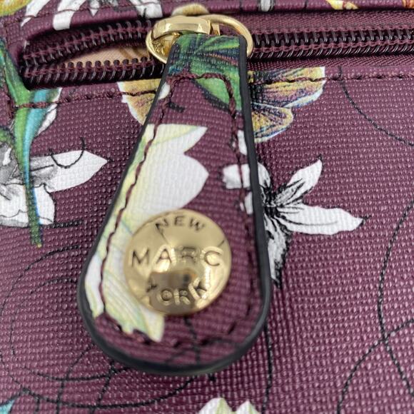 Andrew Marc New York Women’s Purple Floral Purse Handbag NWT - Picture 3 of 13